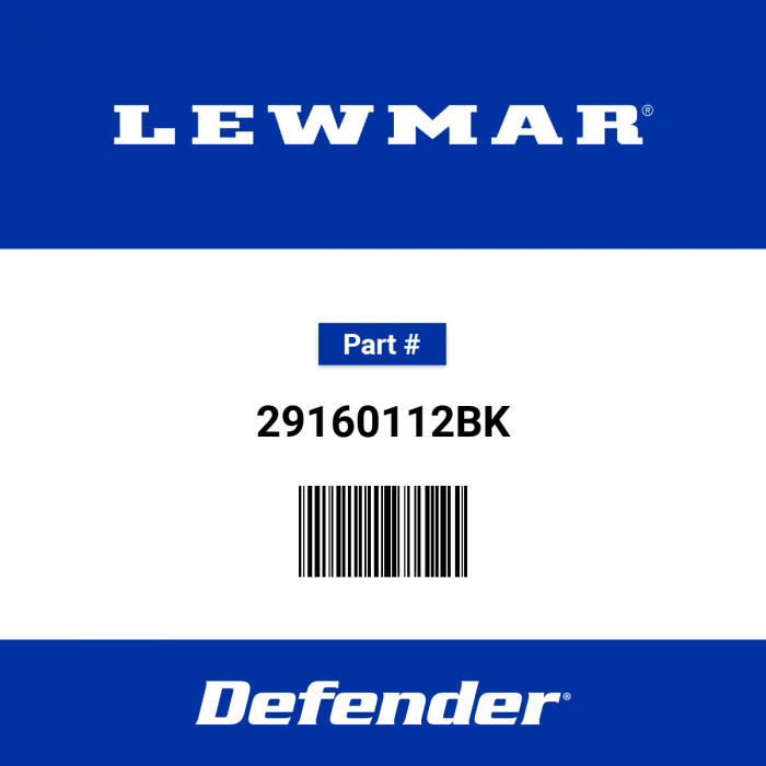 Image of : Lewmar Size 0 Sb Track 1.2M Black - 29160112BK
