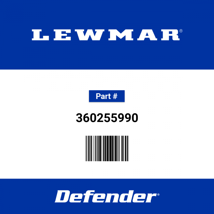 Lewmar Small Grey Left Hand Handle Kit Mush - 360255990 | Defender 