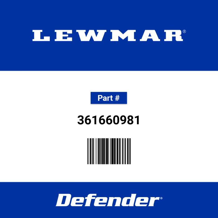 Image of : Lewmar F2G 10 Dgy Non Lid - 361660981