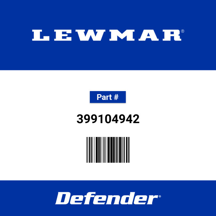 Image of : Lewmar F3G 10 Grey Silver Hatch Bkm - 399104942