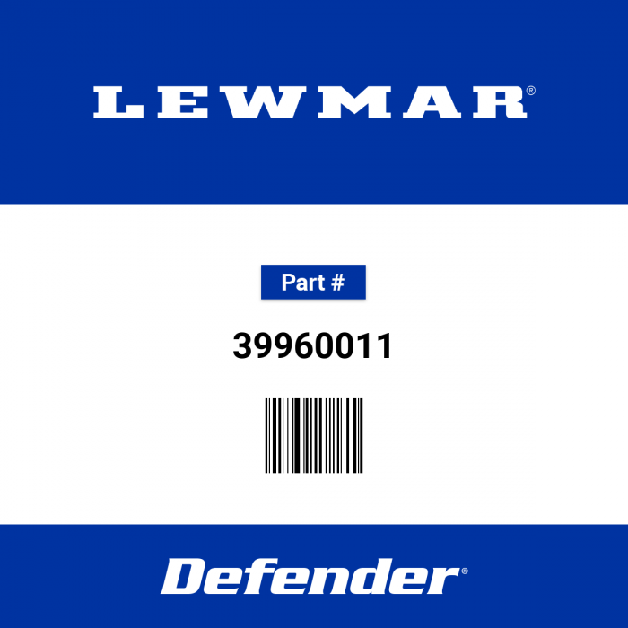 Image of : Lewmar F2G 60 Grey Black Black Hatch bkm - 39960011