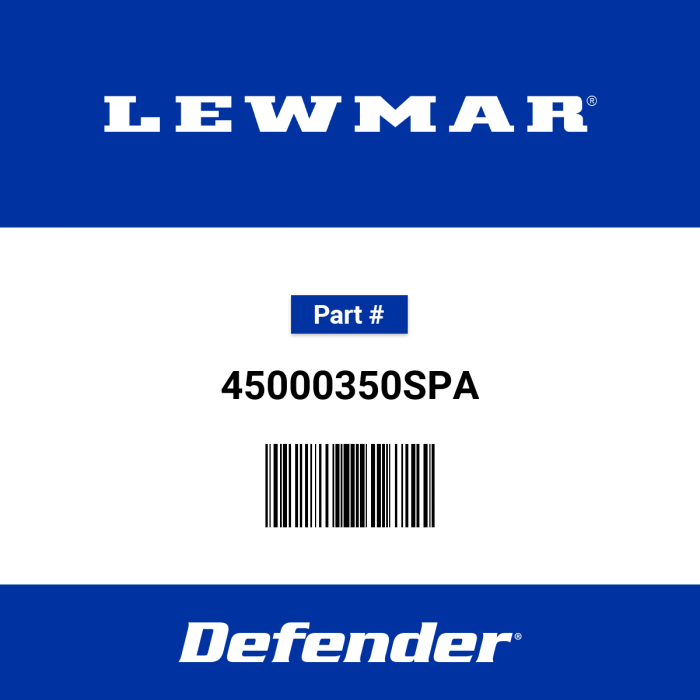Image of : Lewmar Sub-Plate and Fixing Kit Elec44- - 45000350SPA