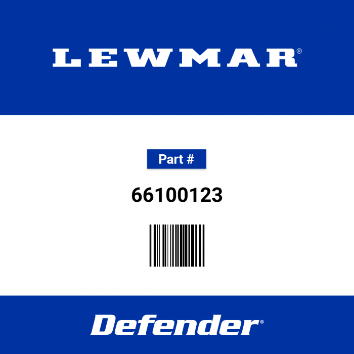 Image of : Lewmar VX1/VX1L Windlass Chain Cover and Control Arm Kit - 66100123