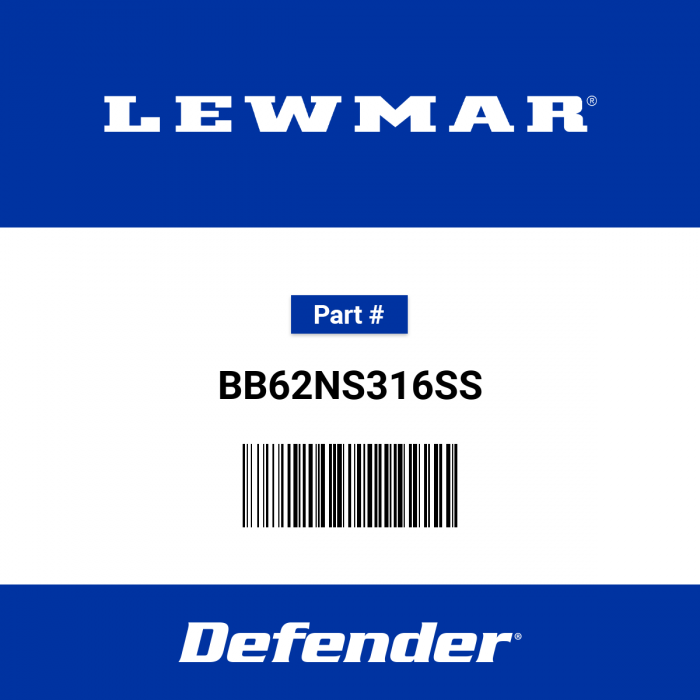 Image of : Lewmar 5/8-11 Nylon Insert 316Ss - BB62NS316SS