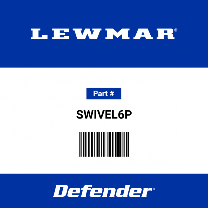 Image of : Lewmar Swivel 6 mm Retail Pack - SWIVEL6P