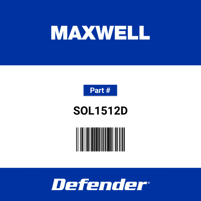 Image of : Maxwell Dual Relay 12V 1.5 kw - SOL1512D