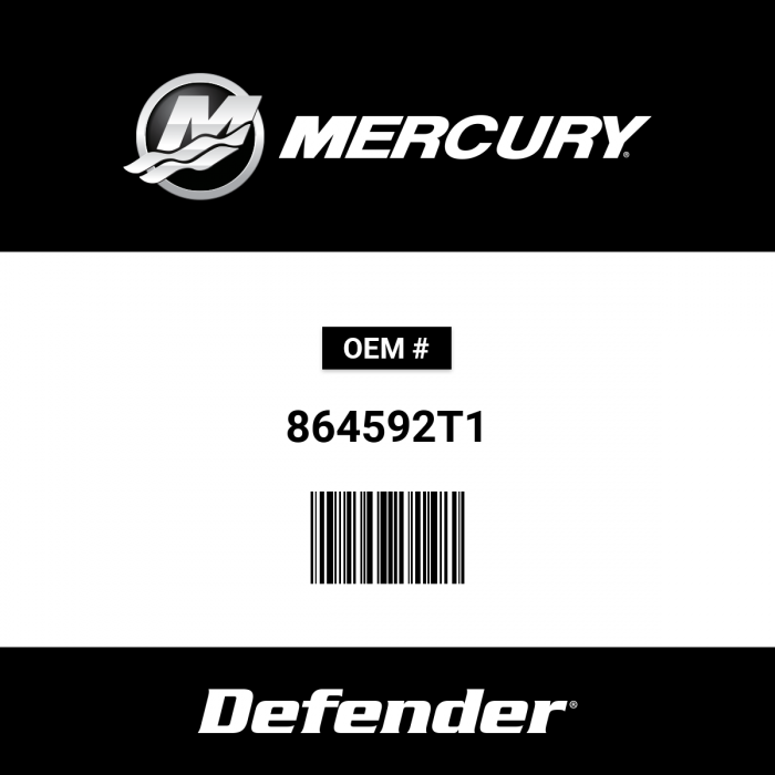 Image of : Mercury Housing Thermostat - 864592T1