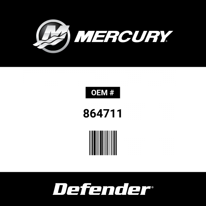 Image of : Mercury Hose - 864711
