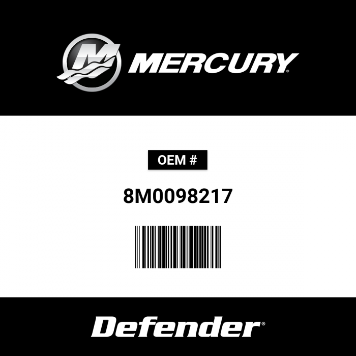 Image of : Mercury Decal Power Center - 8M0098217