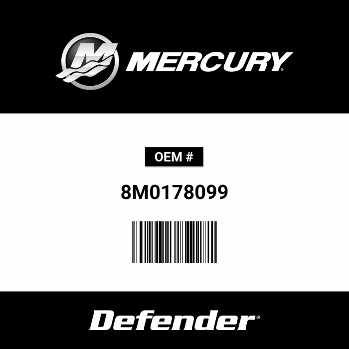 Mercury Bezel Air Inlet - 8M0178099 | Defender Marine