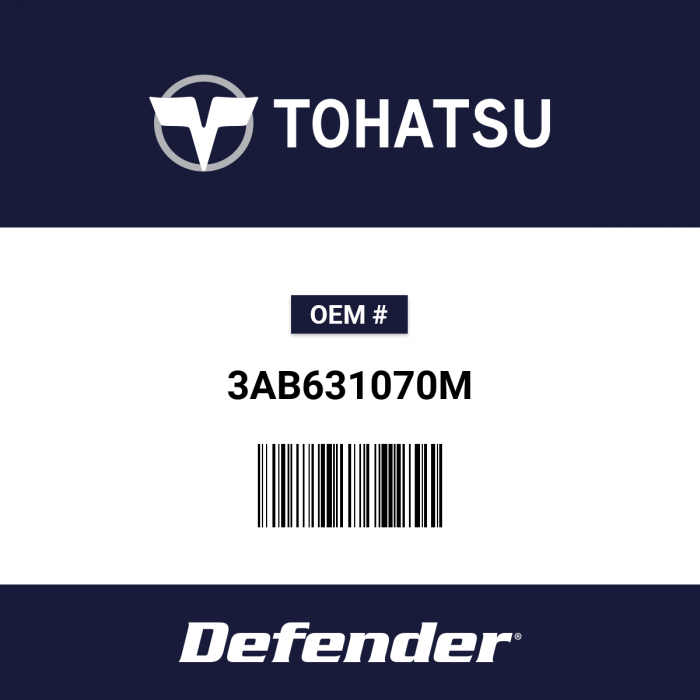 Image of : Tohatsu Cover - 3AB631070M