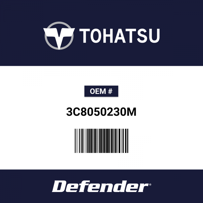 Image of : Tohatsu Plate - 3C8050230M