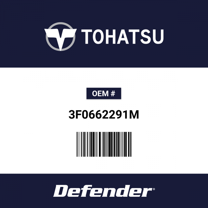Image of : Tohatsu Gasket Shift Rod Lever Cover - 3F0662291M