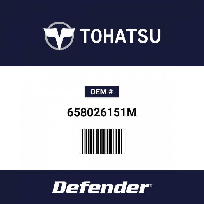 Image of : Tohatsu Gasket - 658026151M