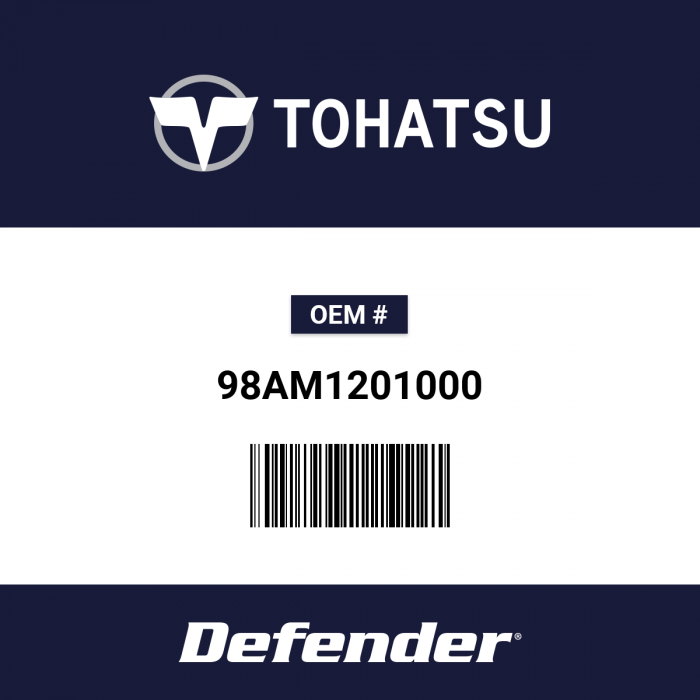 Image of : Tohatsu Rubber Pipe - 98AM1201000