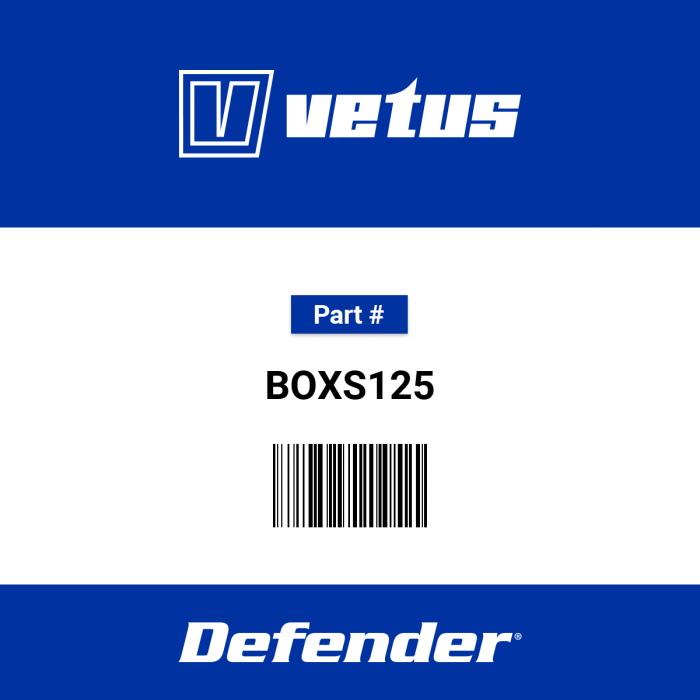 Vetus Stainless Steel Dorade Box for All Cowl Ventilators 125 mm Id