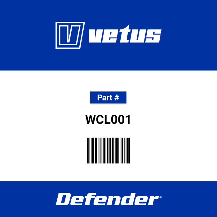 Vetus Toilet Seat and Cover Type WCL WCL001 Defender Marine