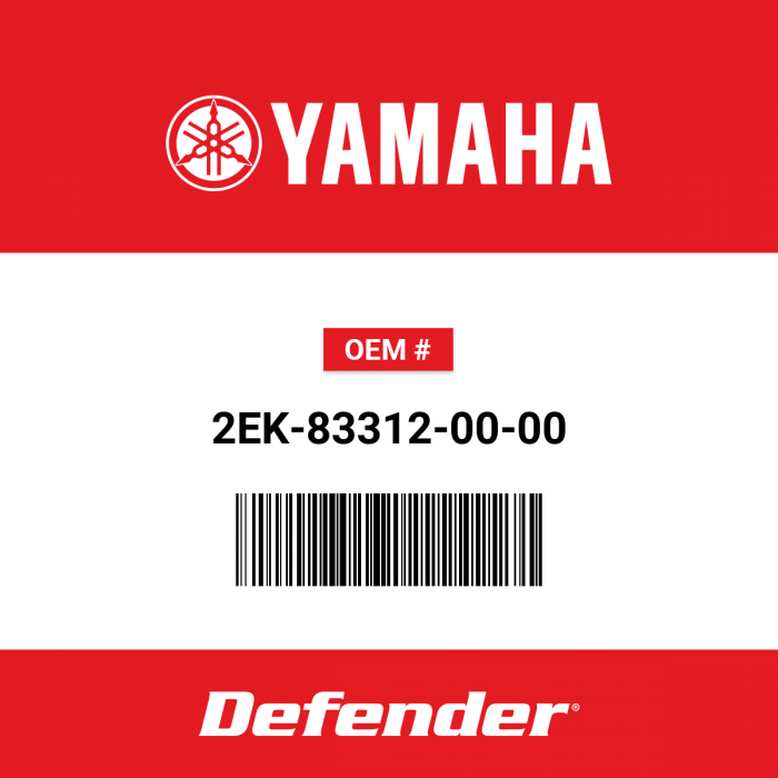 Yamaha Flasher Lens - 2EK-83312-00-00 | Defender Marine