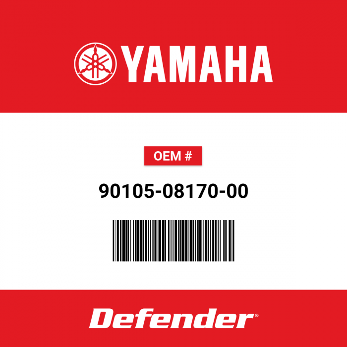 Yamaha Flange Bolt - 90105-08170-00 | Defender Marine