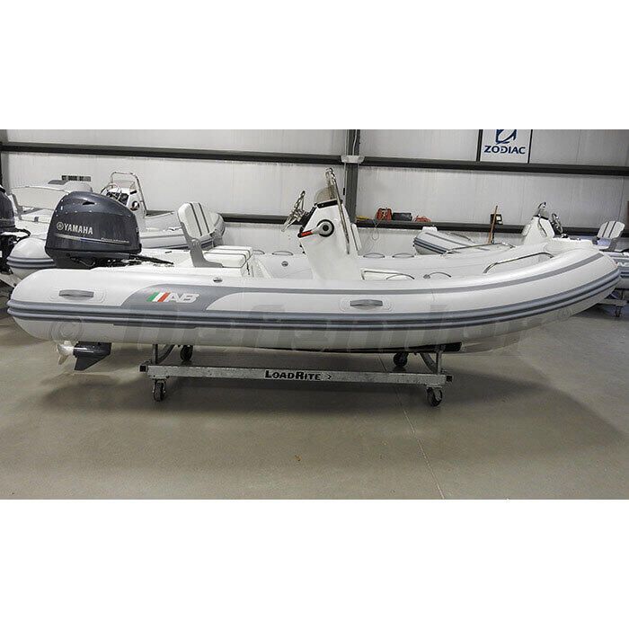 AB Inflatables Oceanus 14 VST Fiberglass RIB 14' Boat with Yamaha 60 HP  Motor - F60 - 2023