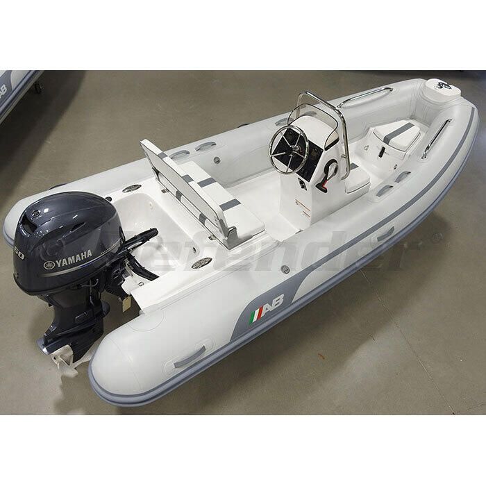 AB Inflatables Oceanus 14 VST Fiberglass RIB 14' Boat with Yamaha 60 HP  Motor - F60 - 2023