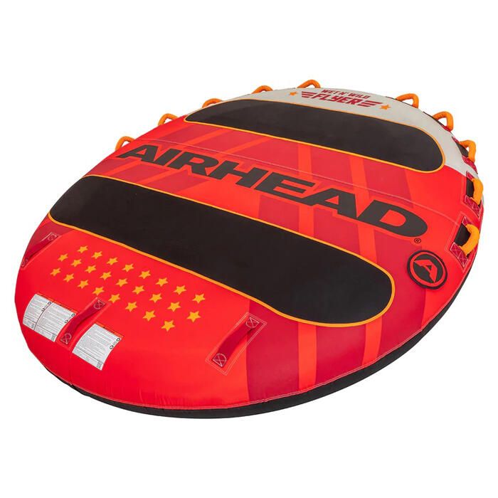 Airhead Wet N' Wild Flyer 4-Person Inflatable Towable Boat Tube