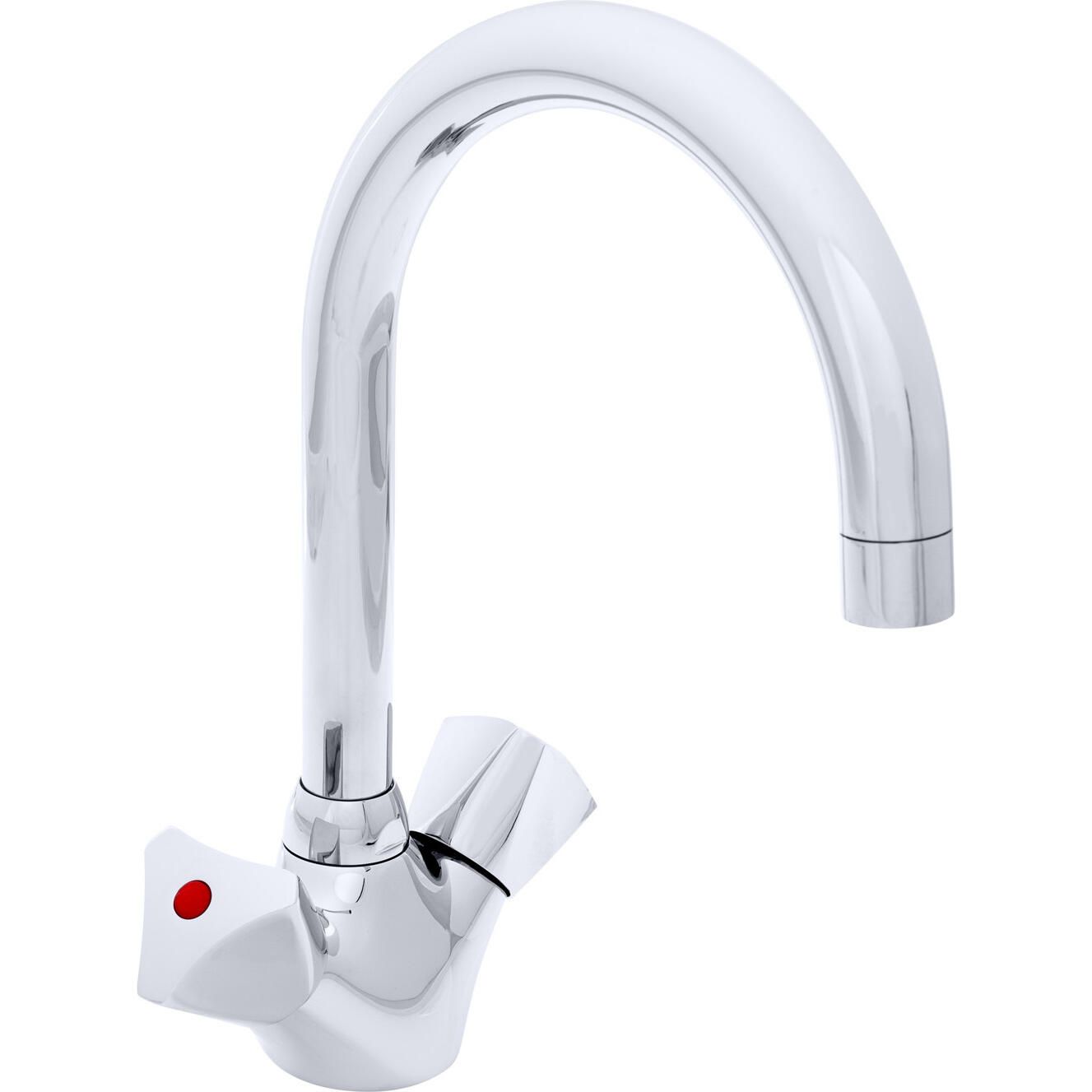 Ambassador Marine Grade Trinidad Spout Folding Faucet/Tap, Marine Faucets For Boats, Boat Faucets, Rotatable Faucet, Cold Kitchen Faucet, Water Tap, Bar Sink Single Hole–Chrome(133-0208-CP