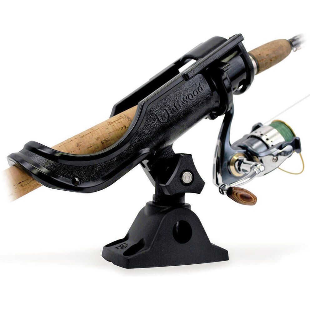 Attwood Heavy Duty Adjustable Rod Holder Black