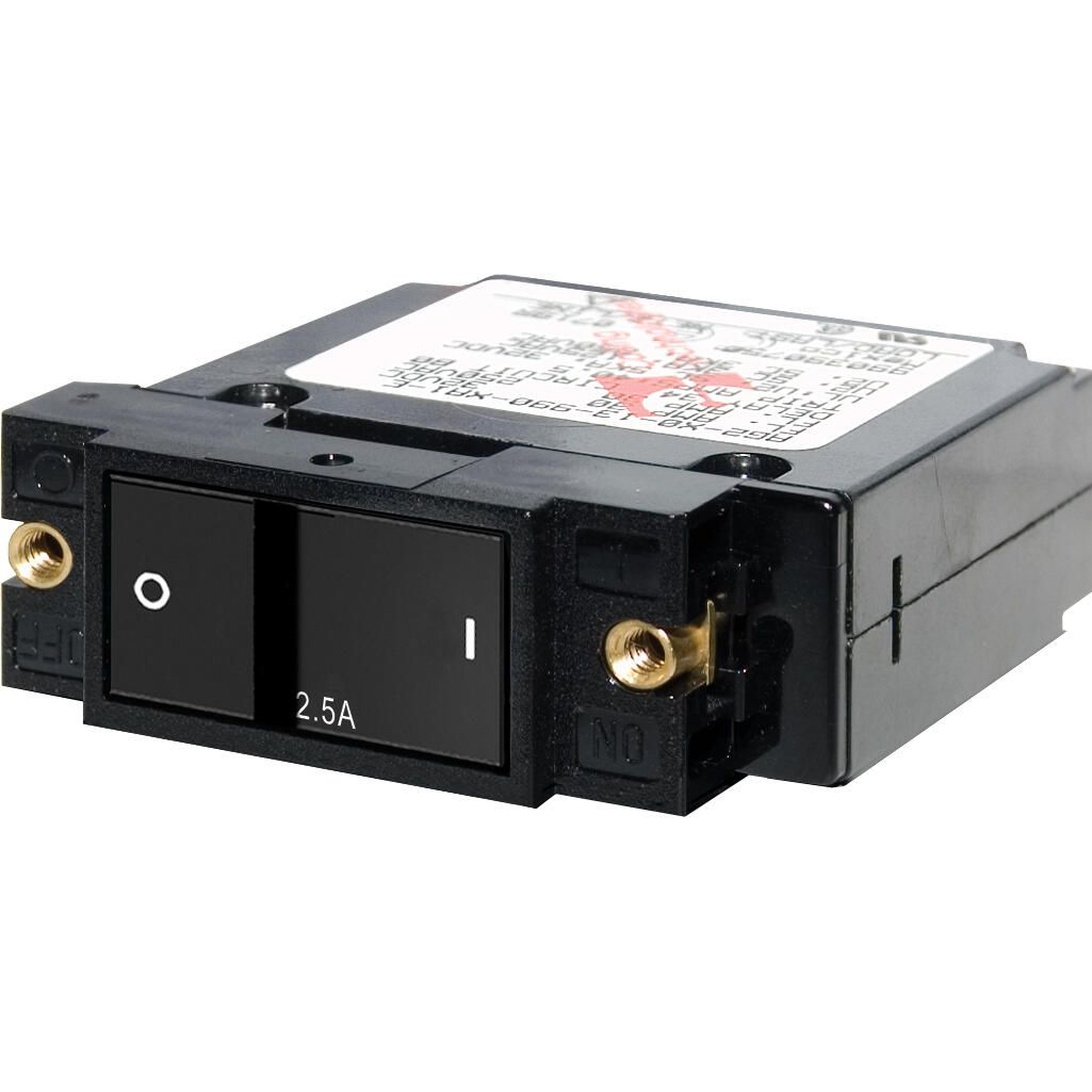 achan　0205 Blue Sea Systems A-Series Flat Rocker Circuit Breaker | Defender