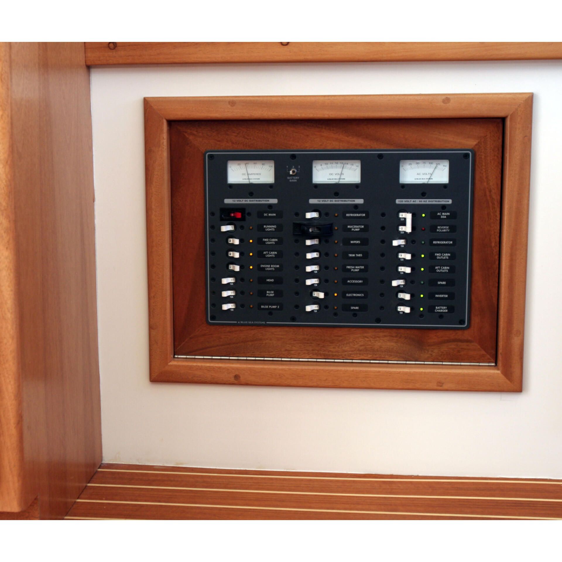 Blue Sea Systems Combination Circuit Breaker Panel - 8084