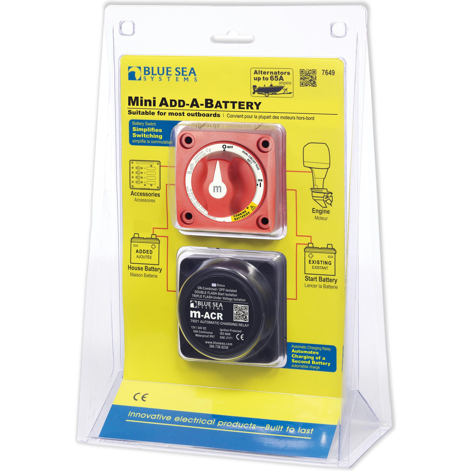 Blue Sea Systems Mini Add-A-Battery Kit - 7649