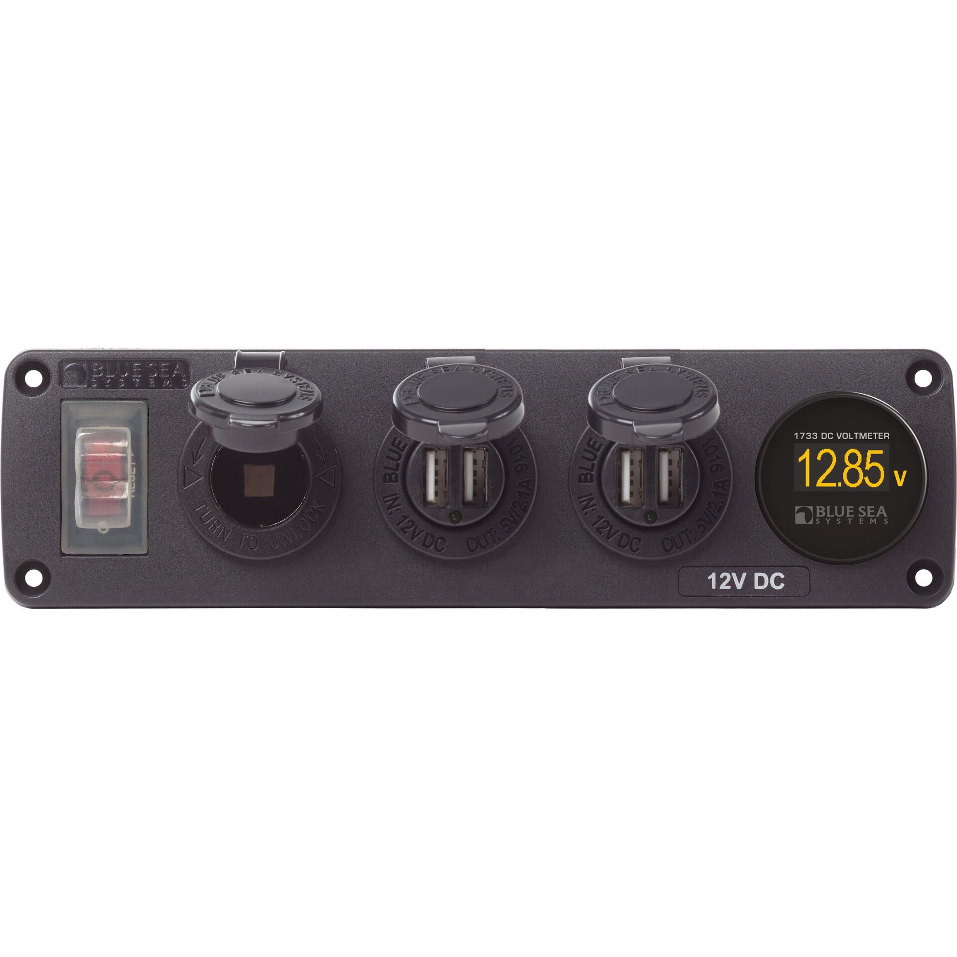 Blue Sea Water-Resistant Accessory Panel - 4368 | Defender Marine