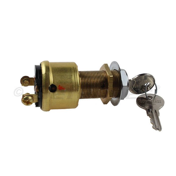 BEP Interruttore Di Accensione 12V DC 10A Con Morsetti A Vite - Posizioni Off/On/Start