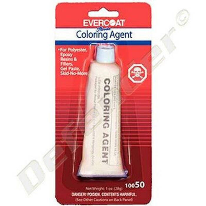 Coloring outlet polyester resin
