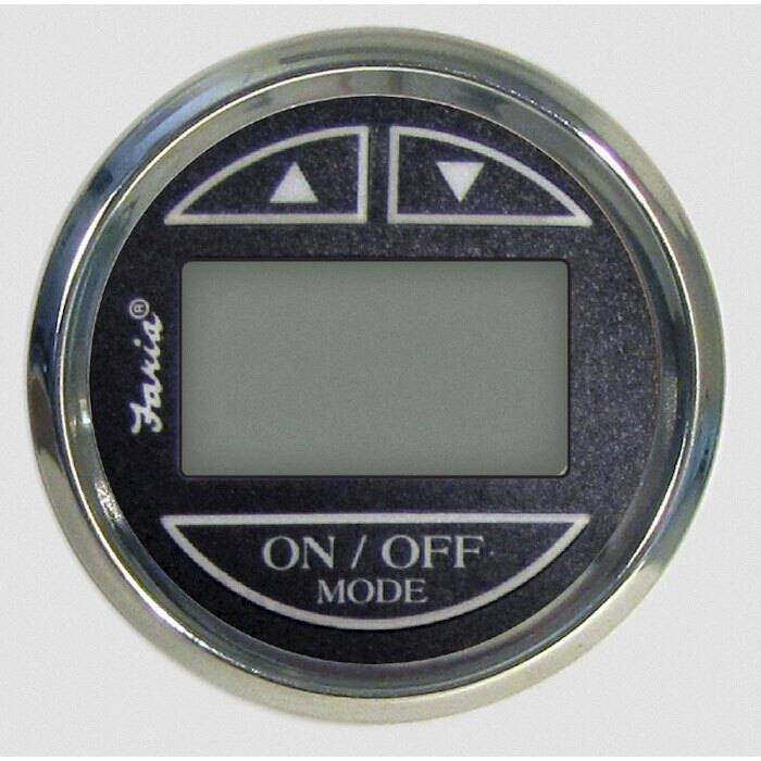 Faria Beede Trim Level Gauge 13707 in Chesapeake SS Black (A