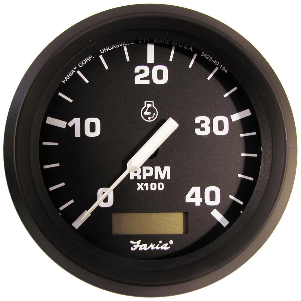 Amazon.com : G3 Boat Speedometer Gauge SE9338A | Faria 3 1/4