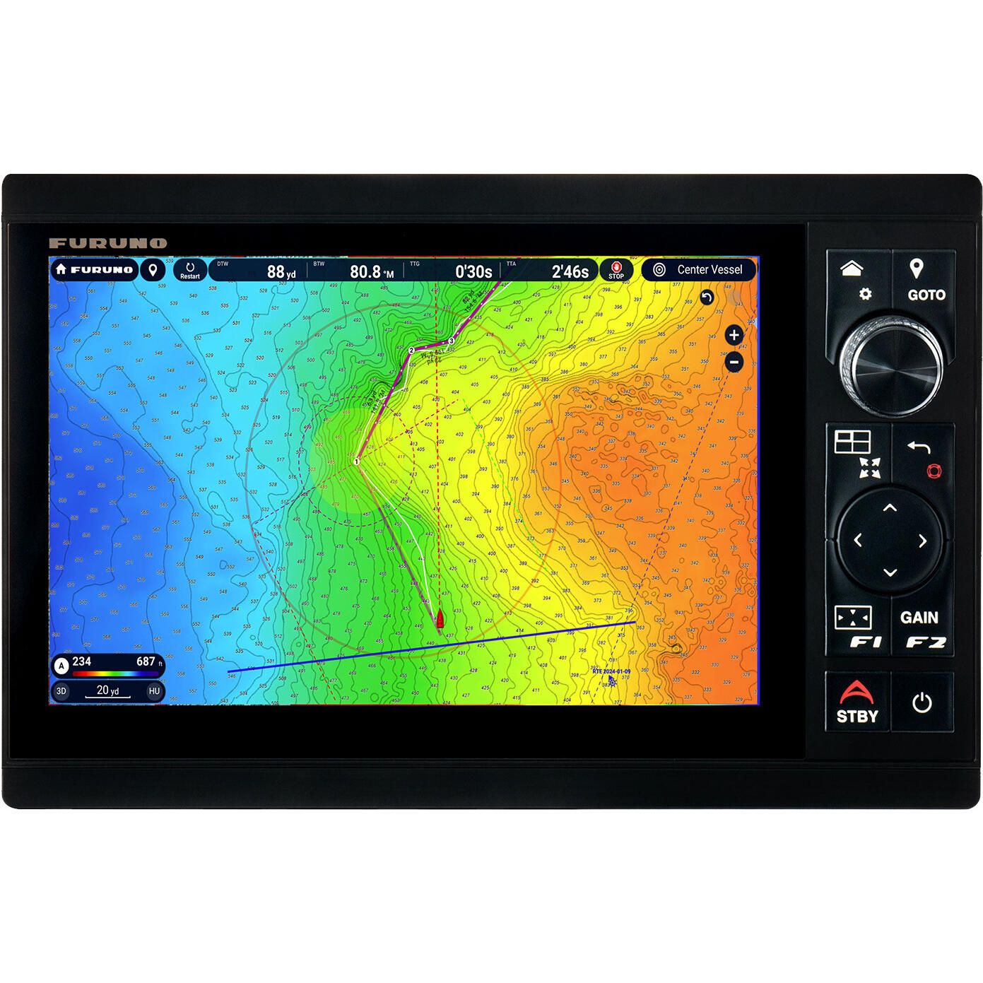 Furuno NavNet TZtouchXL Hybrid Control Multifunction Display