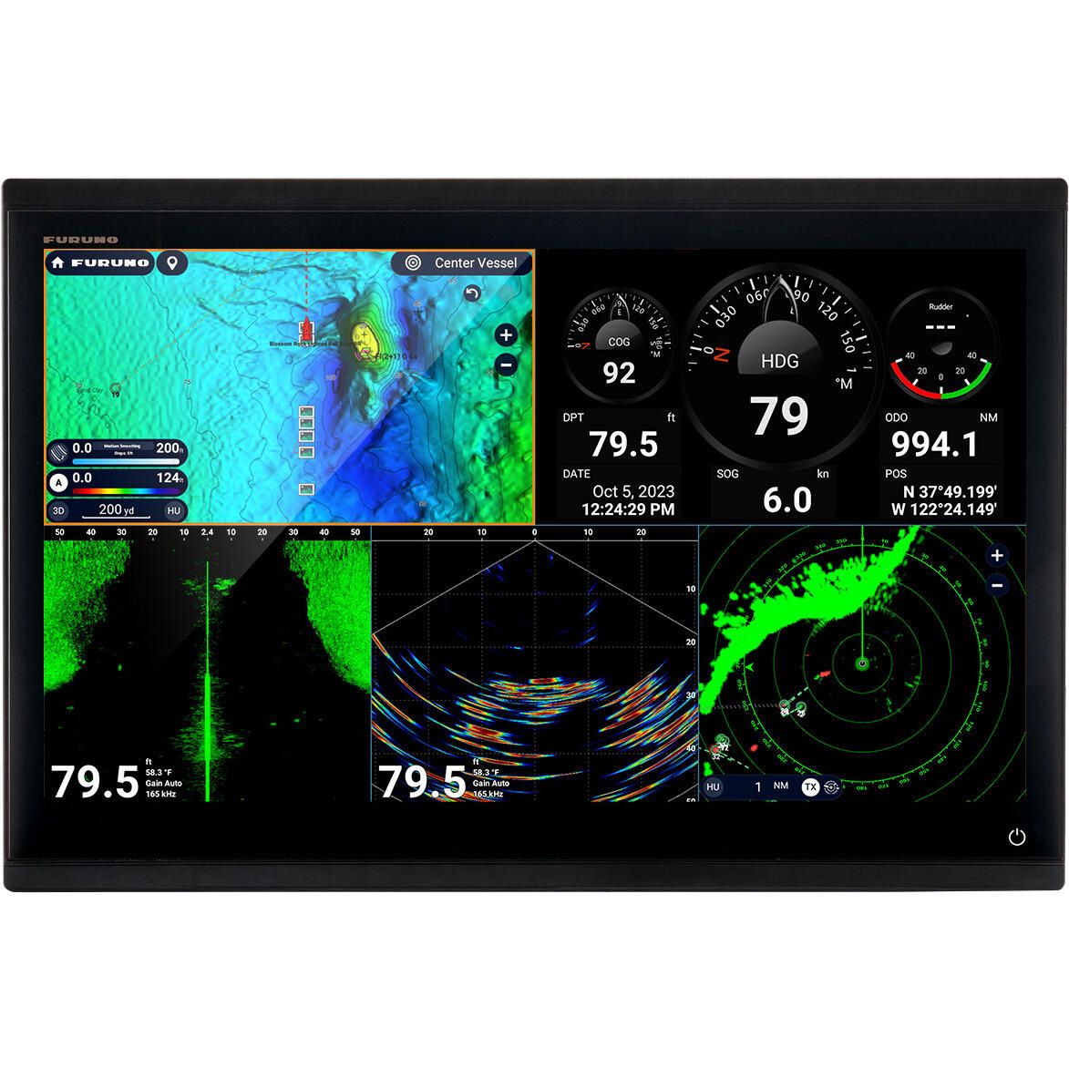 Furuno NavNet TZtouchXL Multifunction Mulit-Touch Display - 22