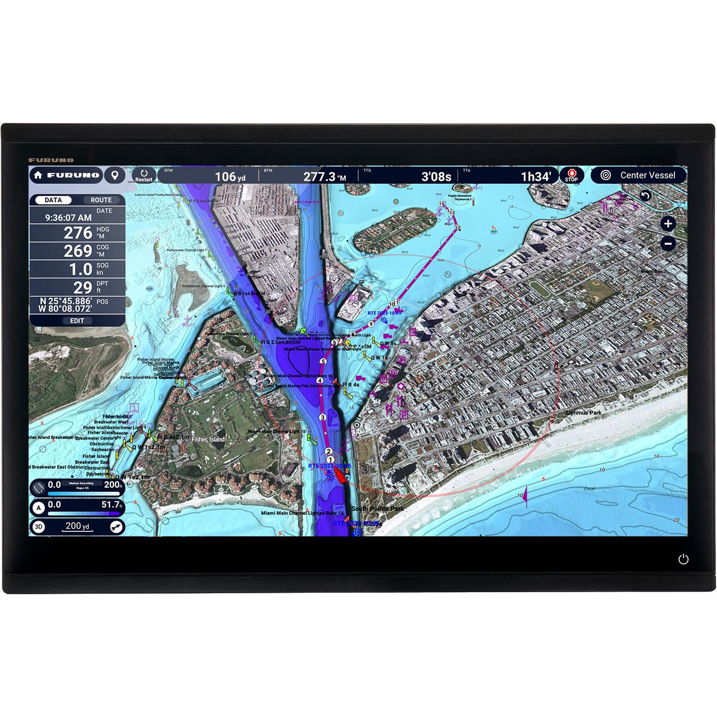 Furuno NavNet TZtouchXL Multifunction Mulit-Touch Display - 24