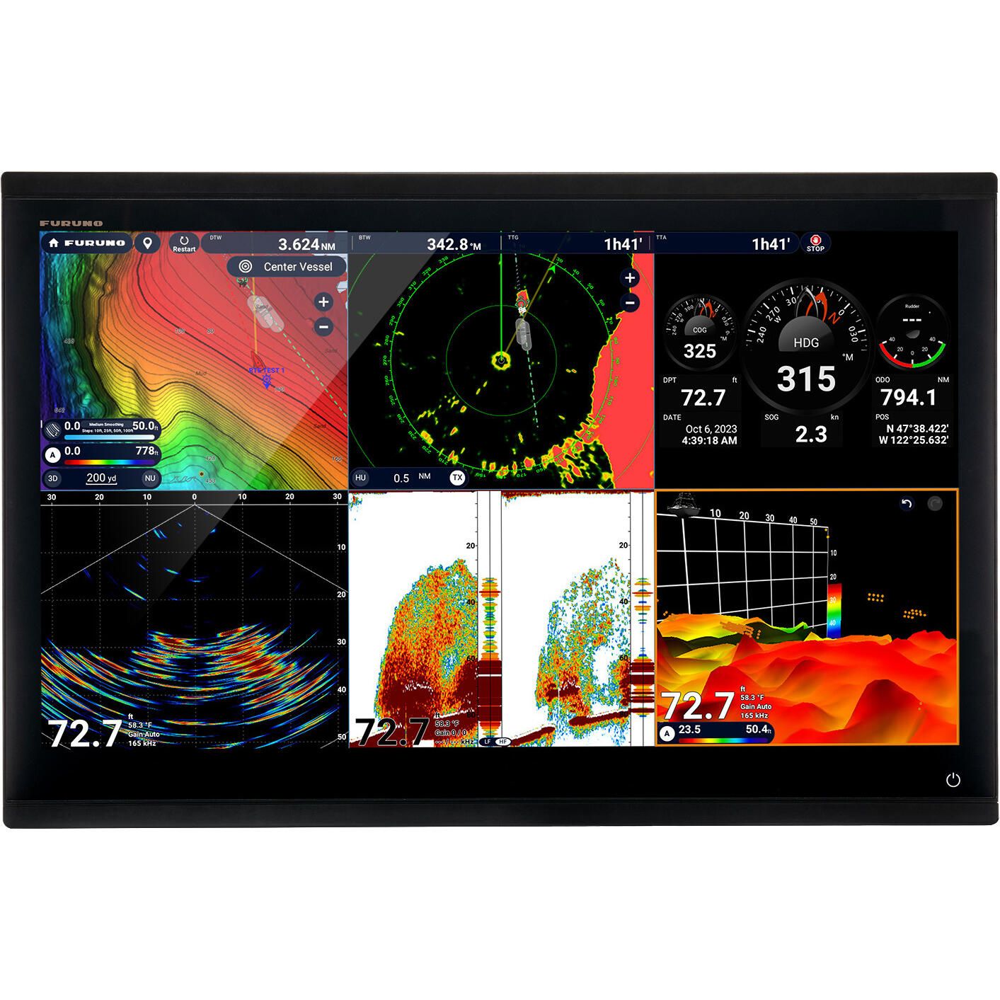 Furuno NavNet TZtouchXL Multifunction Mulit-Touch Display - 24