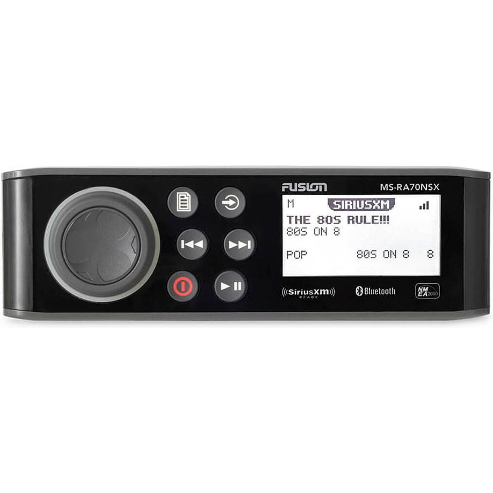 Fusion MS-RA70NSX Marine Stereo with SiriusXM SXM300 Fusion MS-RA70NSX Marine Stereo with SiriusXM SXM300