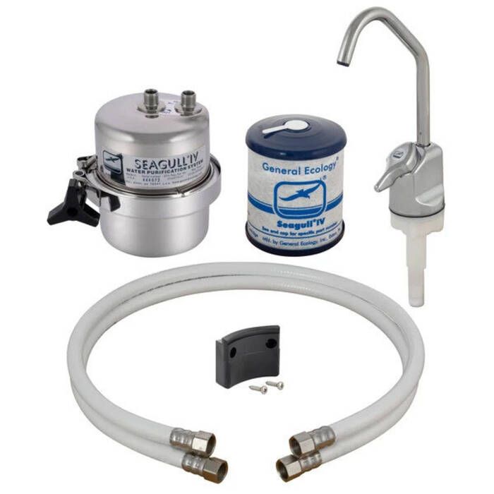 中古美品　SEAGULL Ⅳ Model X-1DS 浄水器セット General Ecology Seagull IV X-1F Water Purifier with FP Ceramic