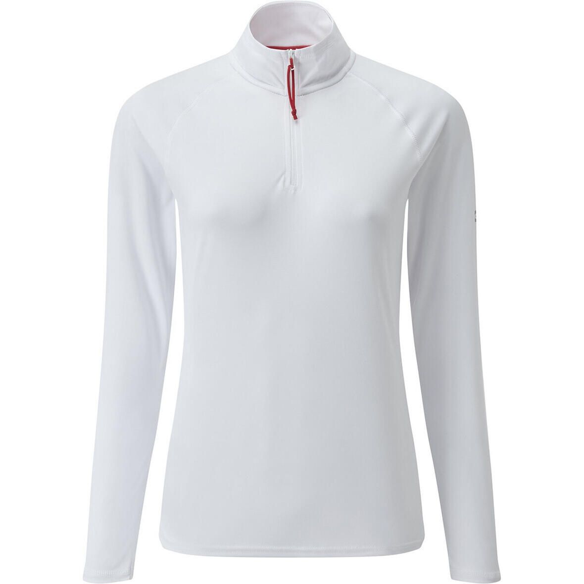 Gill Women's UV Tec Long Sleeve Zip T-Shirt | Defender Marine