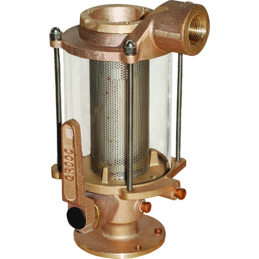 Groco BVS Series Seacock/Raw Water Strainer Combination | Defender