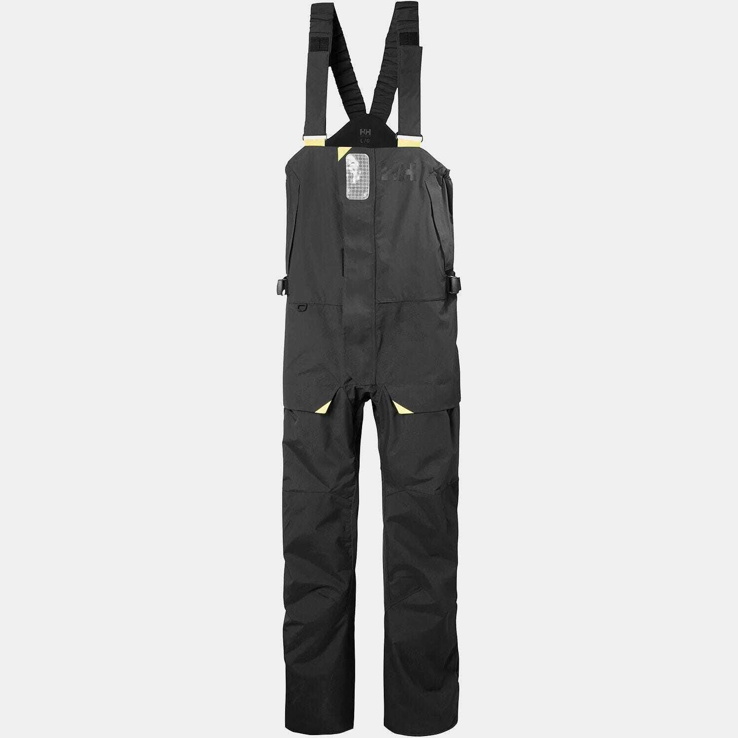 Helly Hansen ブラック スノーボード オーバーオール Helly Hansen Skagen Offshore Sailing Bib | Defender Marine