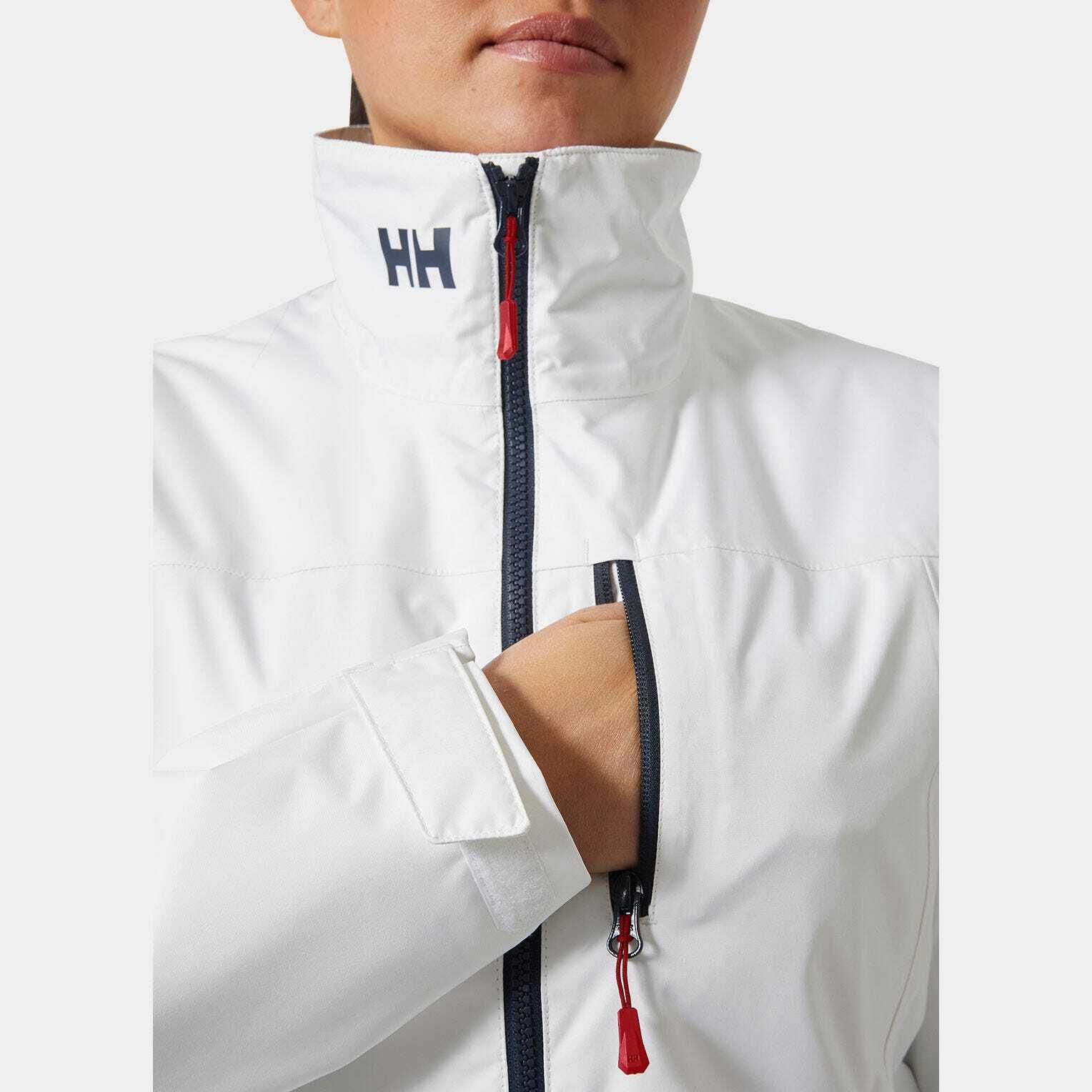 Helly Hansen オフホワイト ジャンパー WL Helly Hansen Men's White Crew Hooded Midlayer Jacket 2.0