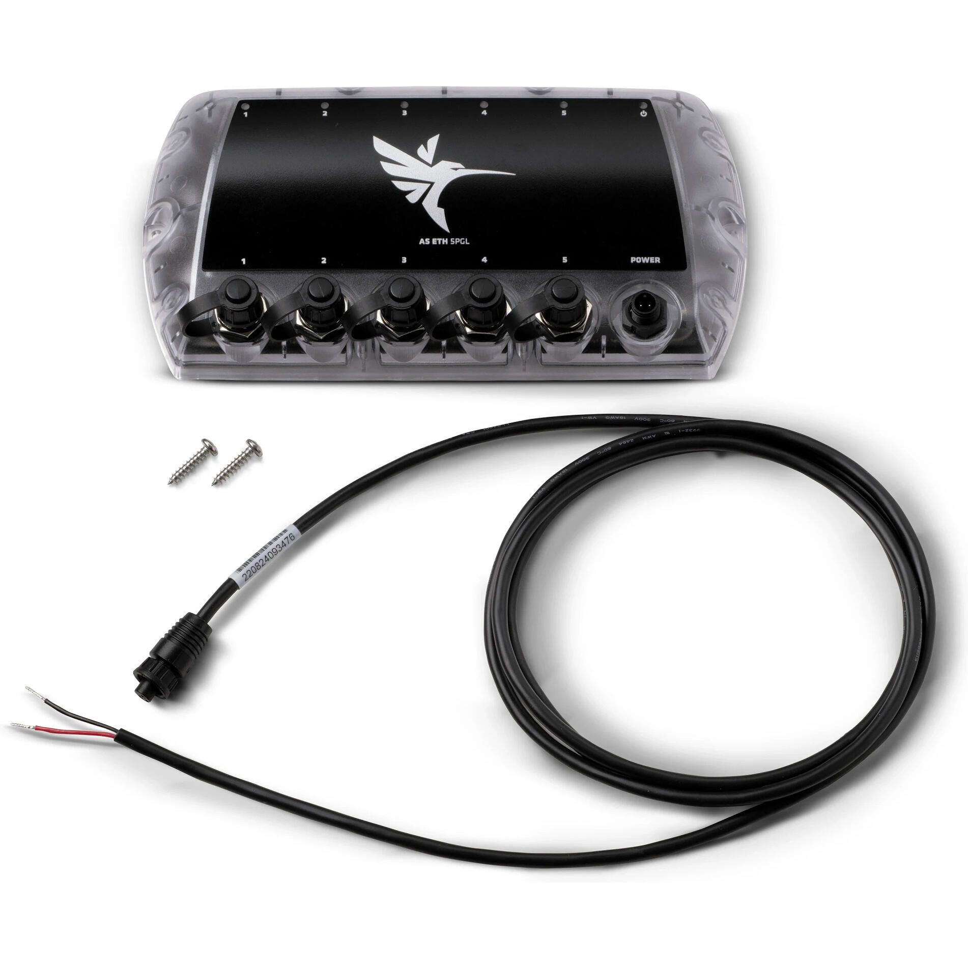 Humminbird AS ETH 5PGL 5 Port Ethernet Switch - 411850-1
