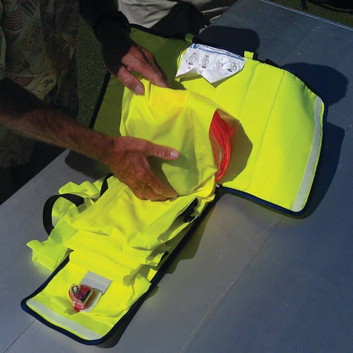 Just Marine SOS Self-Inflating Man Overboard Dan Buoy - DB100