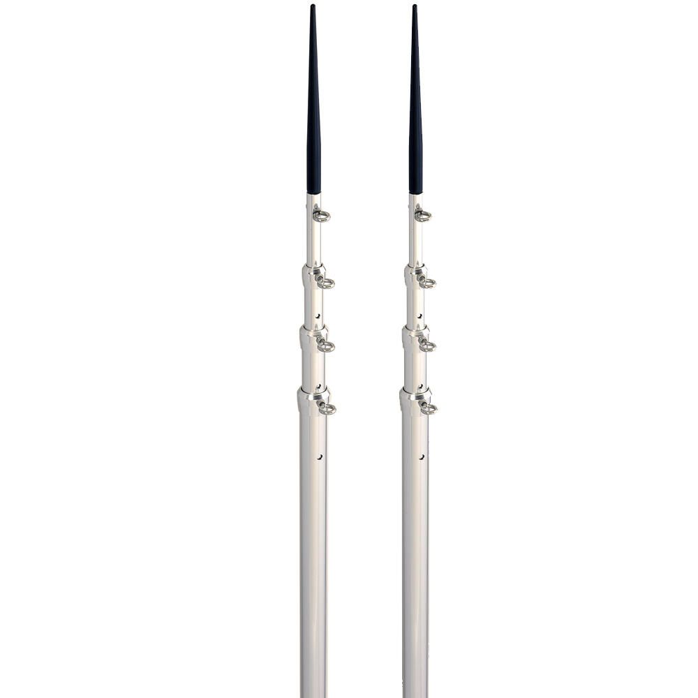 Lee's Tackle 16.5' Sidewinder Telescopic Outrigger Fishing