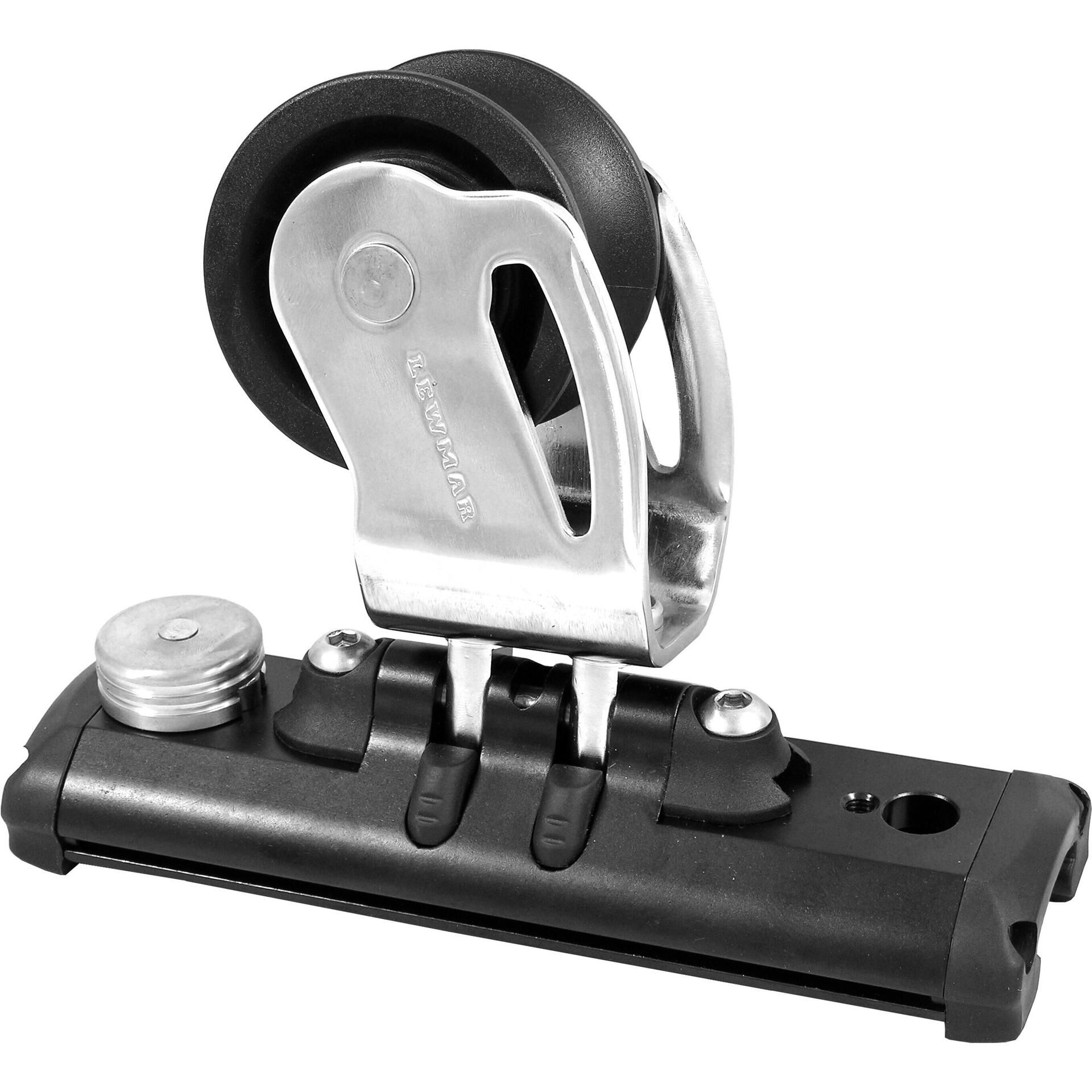Lewmar Slide Rod Genoa Car with Plunger Stop | Defender Marine